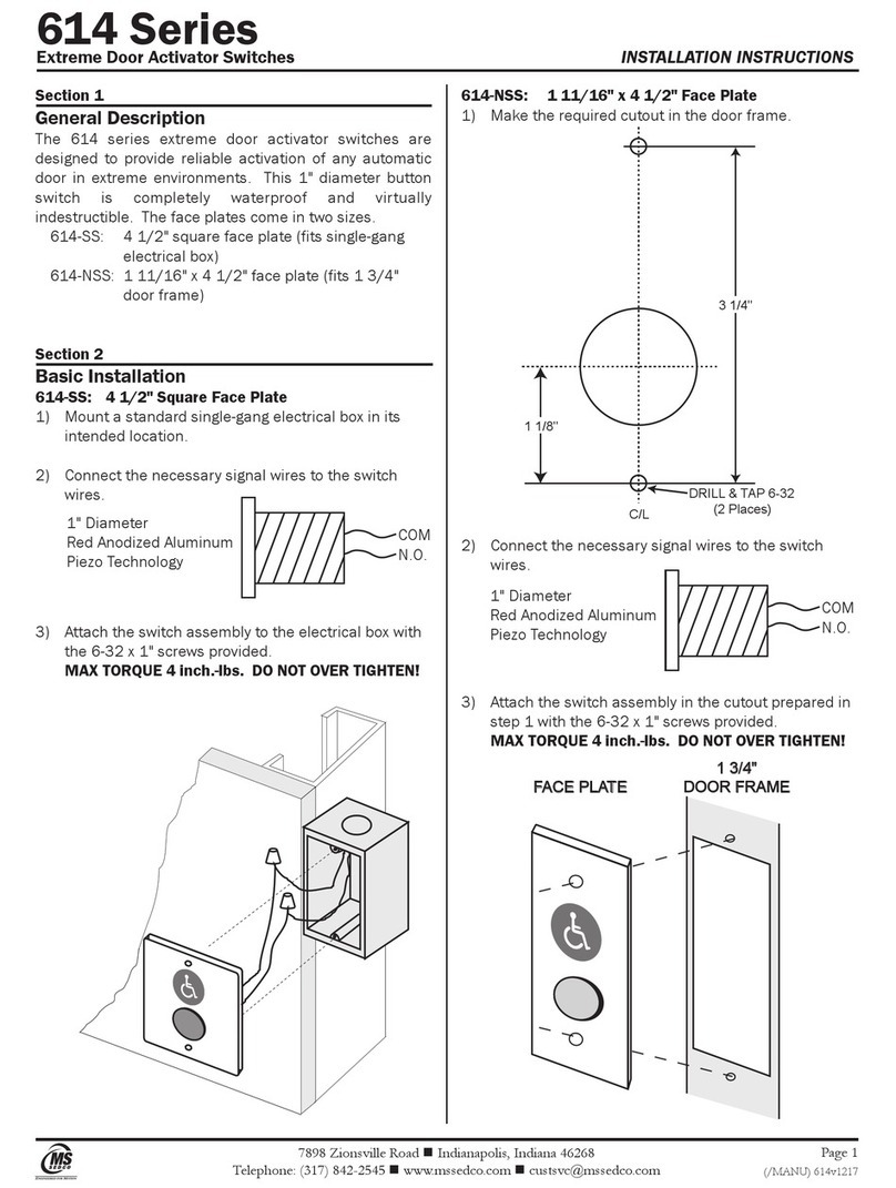 MS Sedco 614 Series Bedienungsanleitung