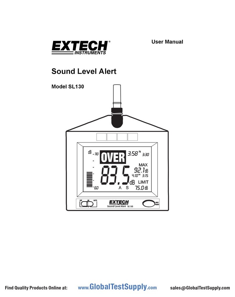 Extech Instruments SL130 Bedienungsanleitung
