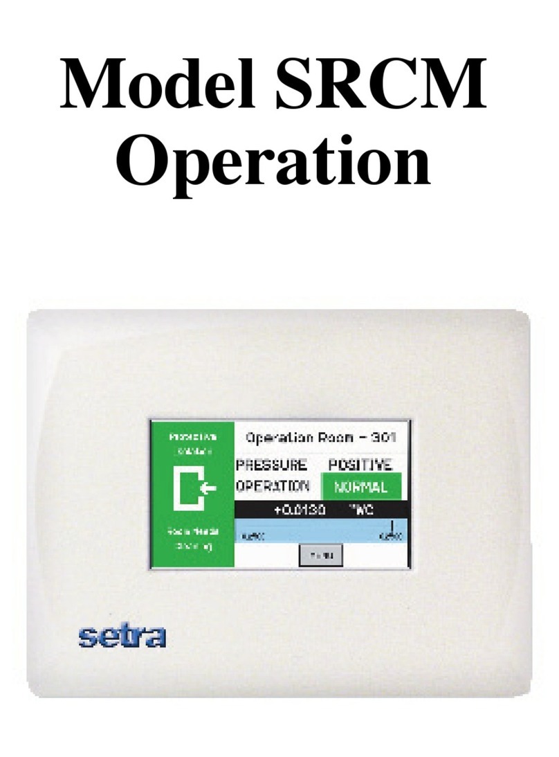 Setra Systems SRCM Installationshandbuch