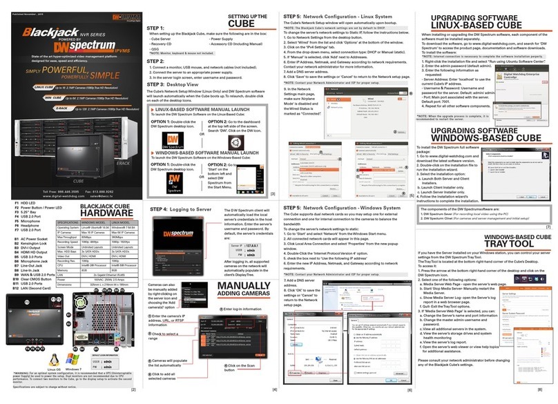 DW Linux CUBE Bedienungsanleitung
