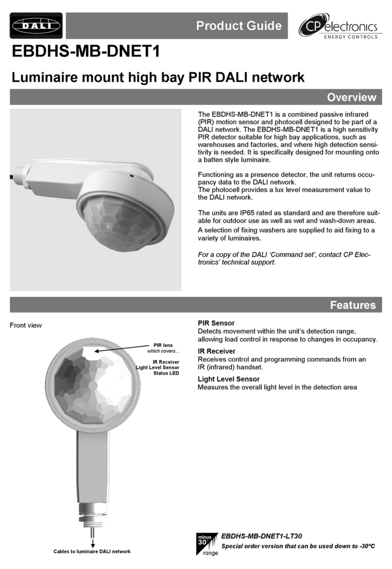 C.P. Electronics EBDHS-MB-DNET1 Bedienungsanleitung