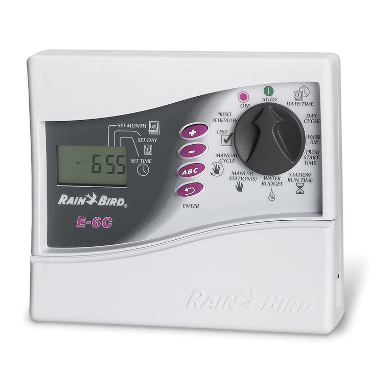 Rain Bird E-6C Gebrauchsanweisung