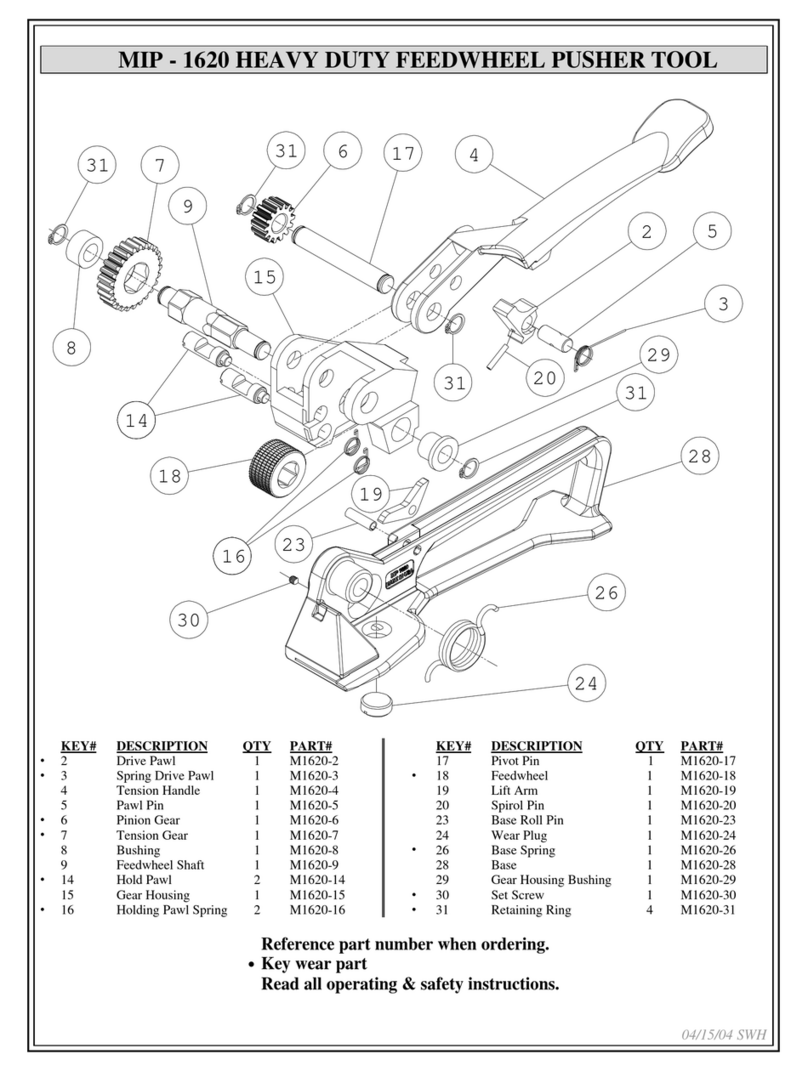 MIP 1620 Bedienungsanleitung