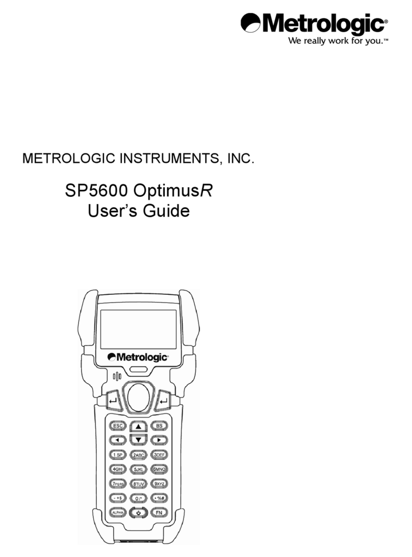 Metrologic SP5602 OptimusR Bedienungsanleitung