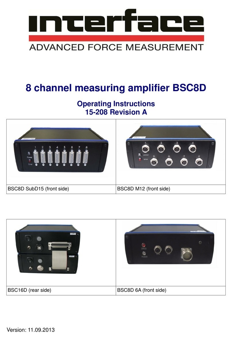 Interface BlueDAQ BSC8D Bedienungsanleitung