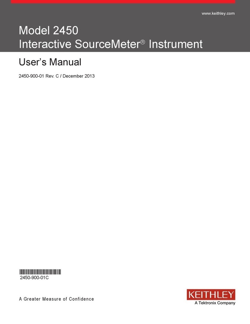 Keithley Interactive SourceMeter 2450 Bedienungsanleitung