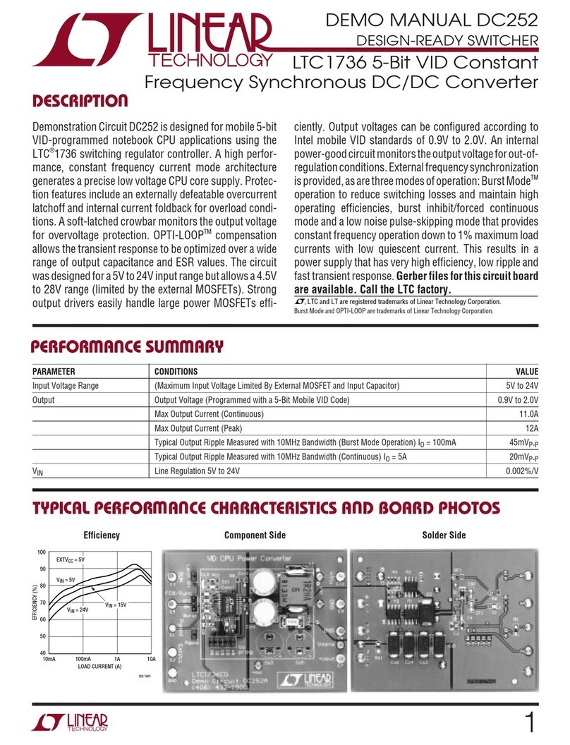 Linear Technology DC252 Kurzanleitung zur Einrichtung