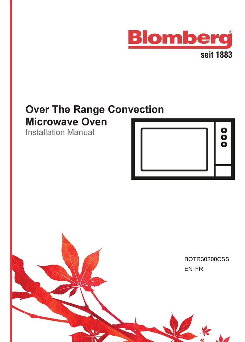 Blomberg BOTR30200CSS Bedienungsanleitung