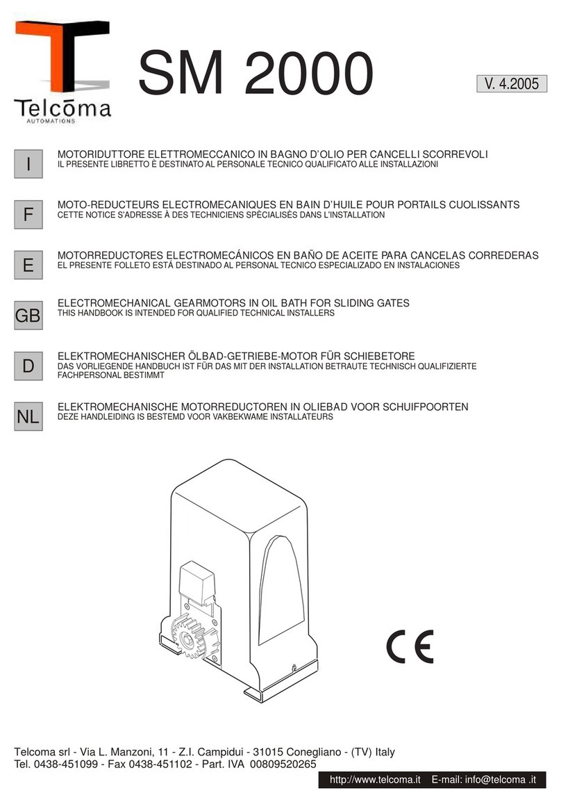 Telcoma SM 2000 Bedienungsanleitung