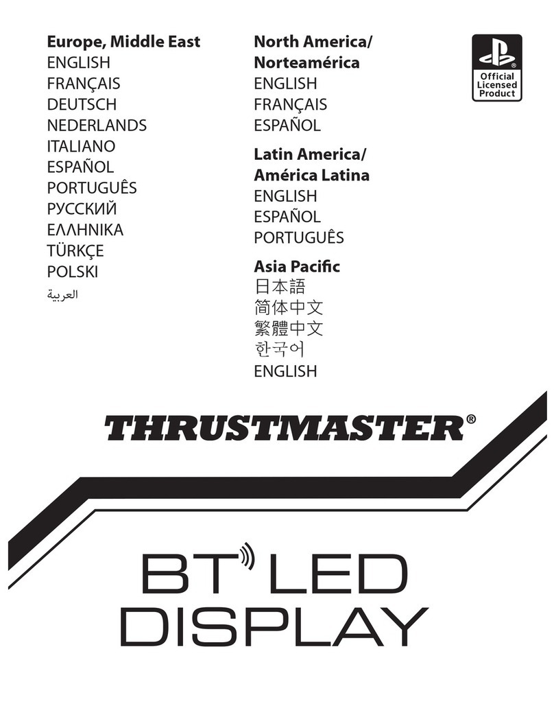 Thrustmaster BT Bedienungsanleitung