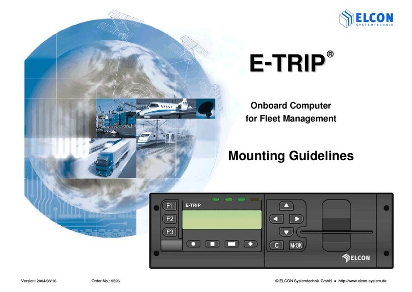 Elcon E-TRIP Bedienungsanleitung