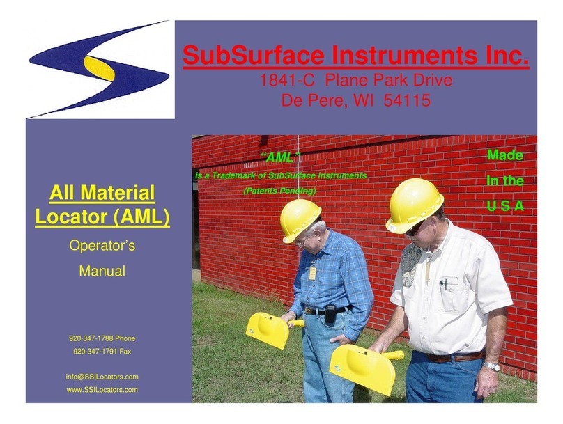 SubSurface Instruments AML Bedienungsanleitung