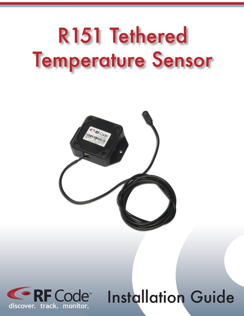 RF Code R151 Bedienungsanleitung
