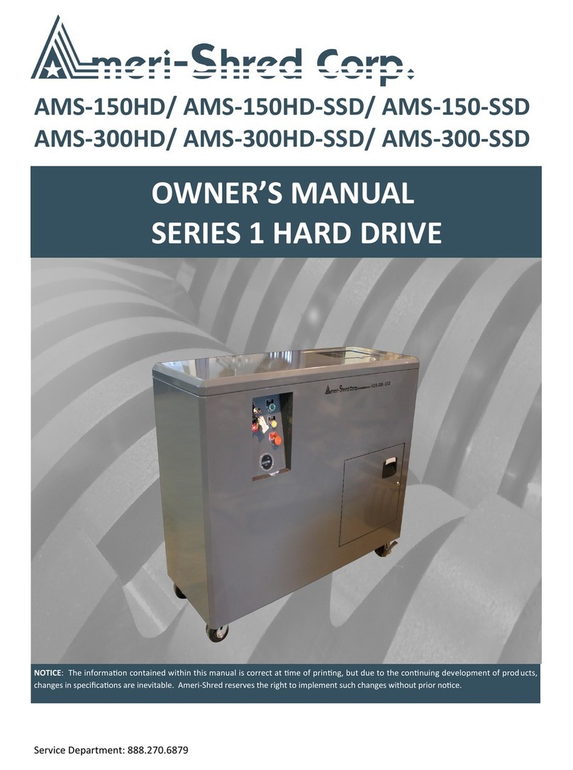 Ameri-Shred Series 1 Bedienungsanleitung