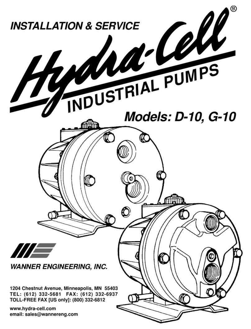 Wanner Engineering Hydra-Cell G-10 Handbuch