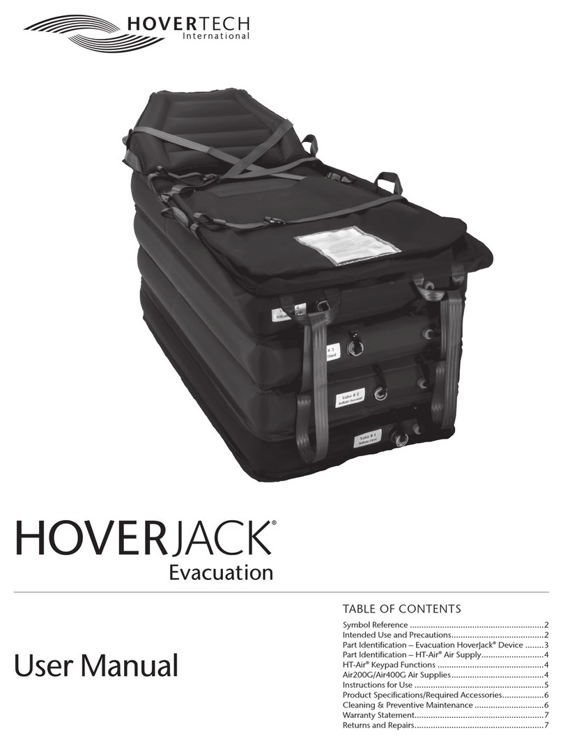 Hovertech Hoverjack Evacuation Bedienungsanleitung
