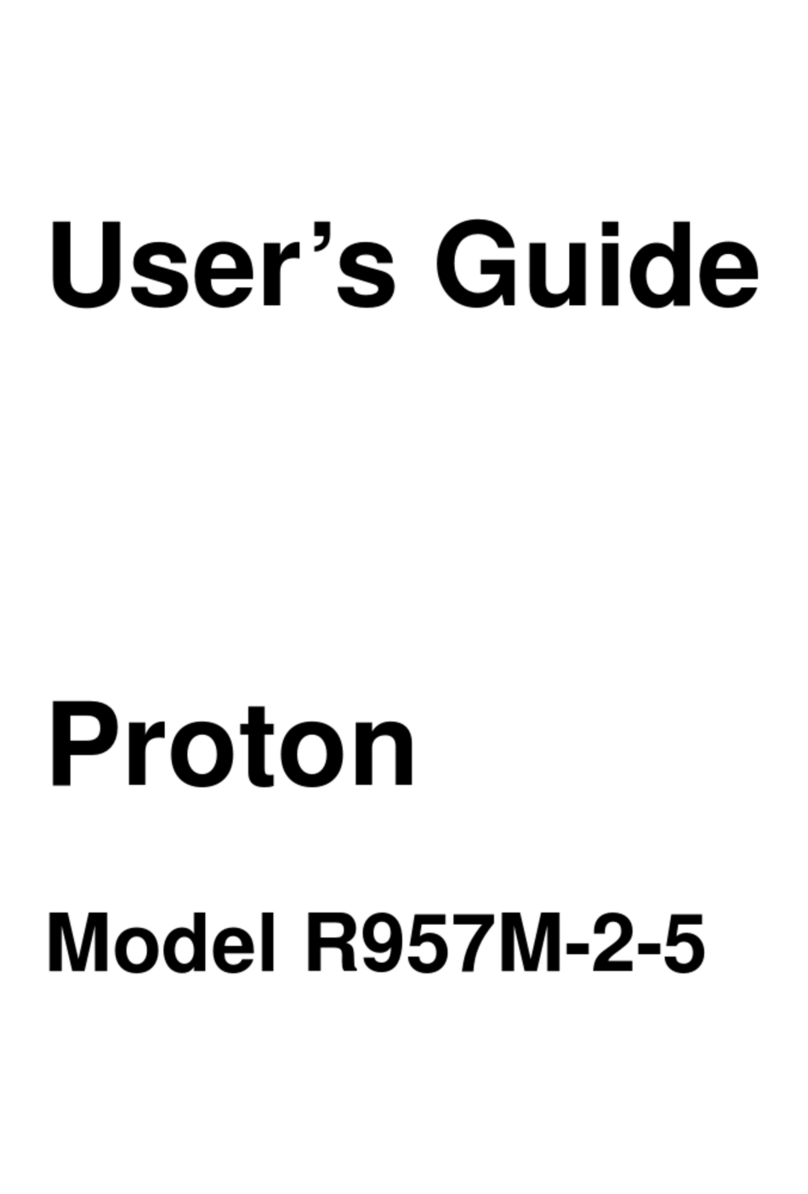 RIM Proton Bedienungsanleitung RIM Proton Bedienungsanleitung