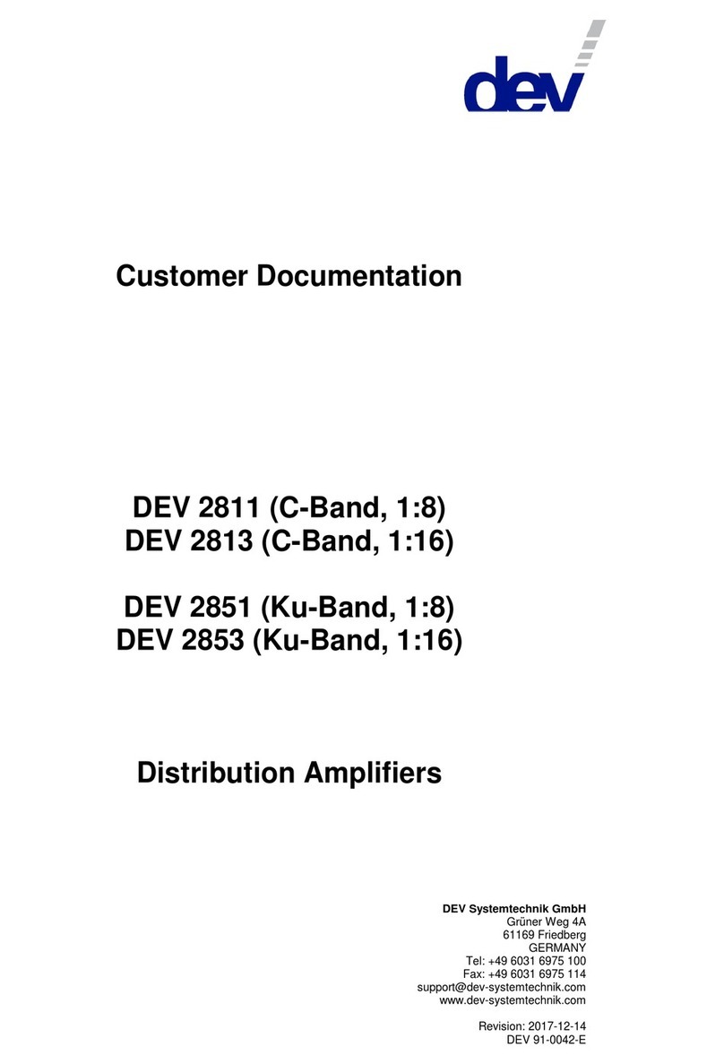 DEV DEV 2813 Referenzhandbuch
