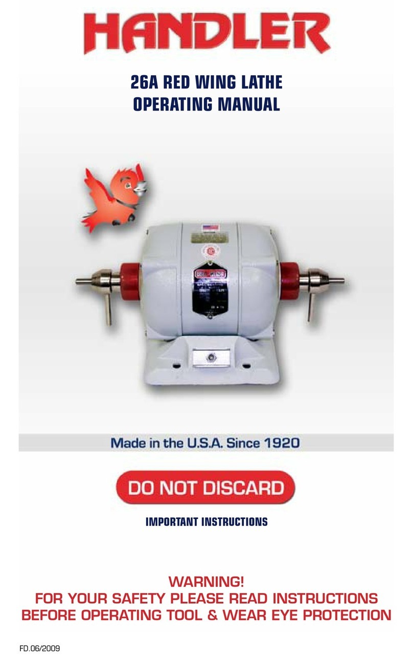 Handler 26A RED WING Bedienungsanleitung