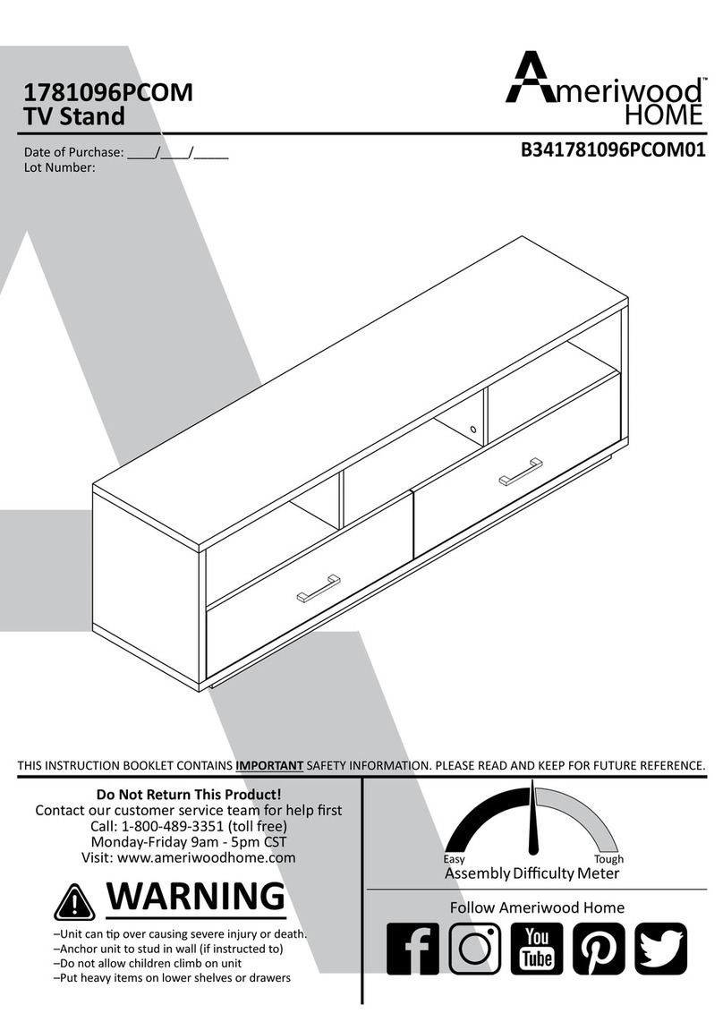 Ameriwood HOME 1781096PCOM Bedienungsanleitung
