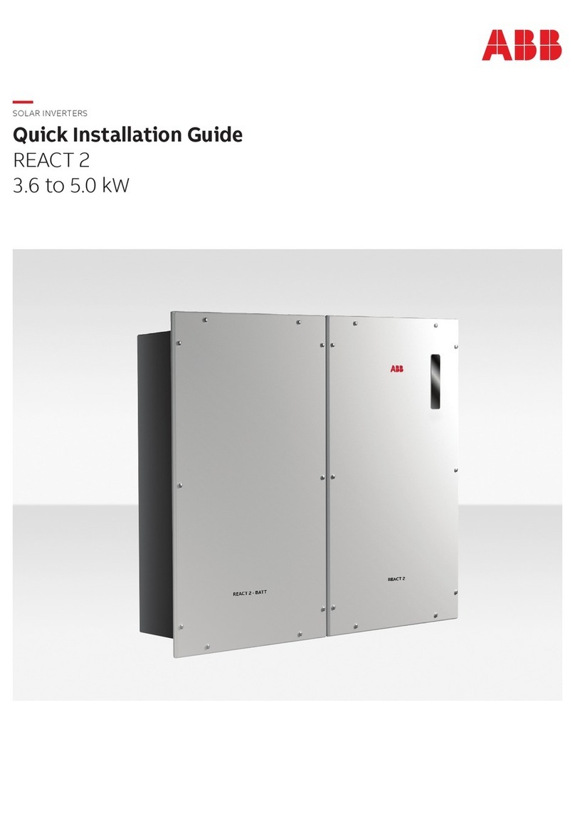 ABB REACT 2 Series Bedienungsanleitung