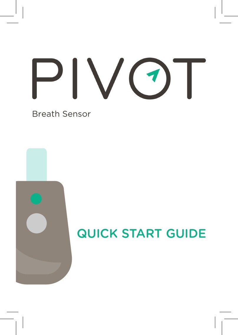 Pivot Breath Sensor Bedienungsanleitung