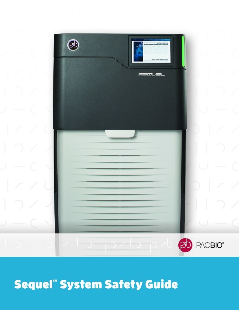 PacBio Sequel Installations- und Betriebsanleitung