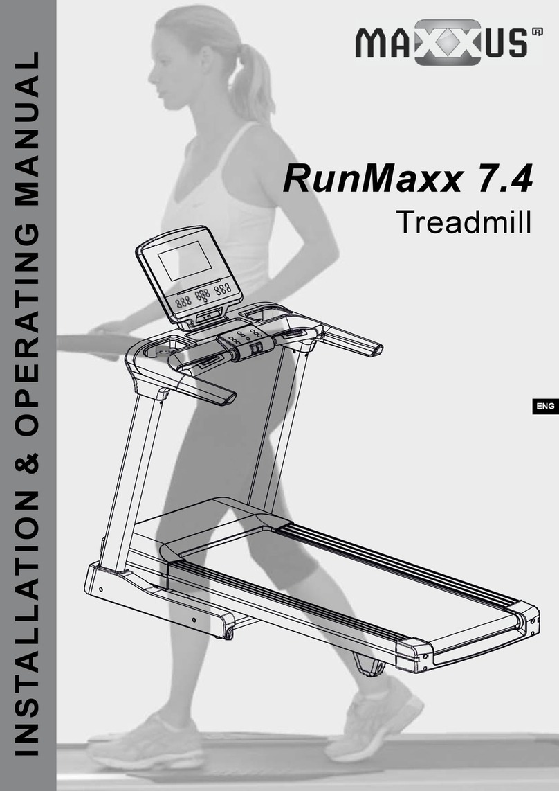 Maxxus RunMaxx 7.4 Bedienungsanleitung