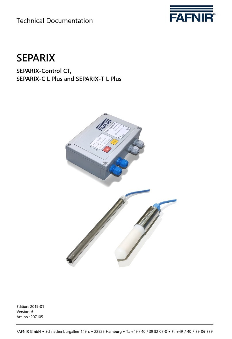 fafnir SEPARIX-Control CT Leitfaden
