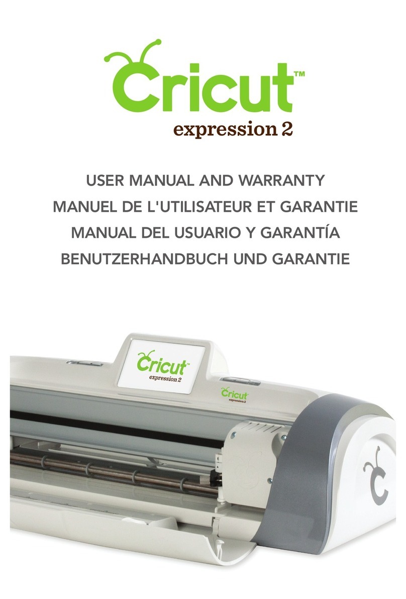 Cricut Expression 2 Abmessungen und Installationsanleitung Cricut Expression 2 Abmessungen und Installationsanleitung