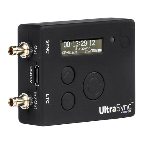 timecode systems UltraSync BLUE Bedienungsanleitung