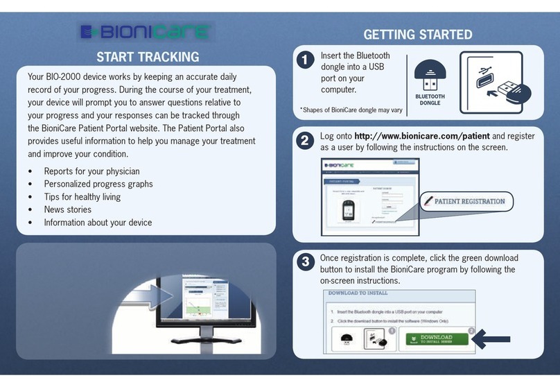 Bionicare BIO-2000 Bedienungsanleitung