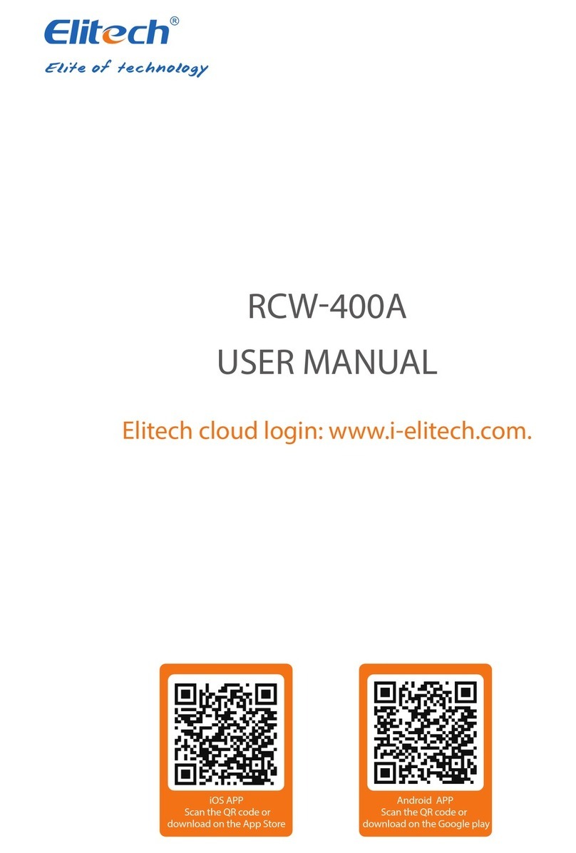 Elitech RCW-400A Bedienungsanleitung