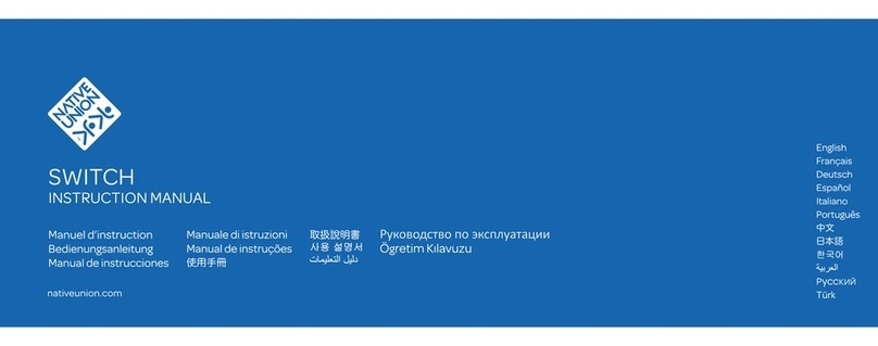 NATIVE UNION Switch Bedienungsanleitung