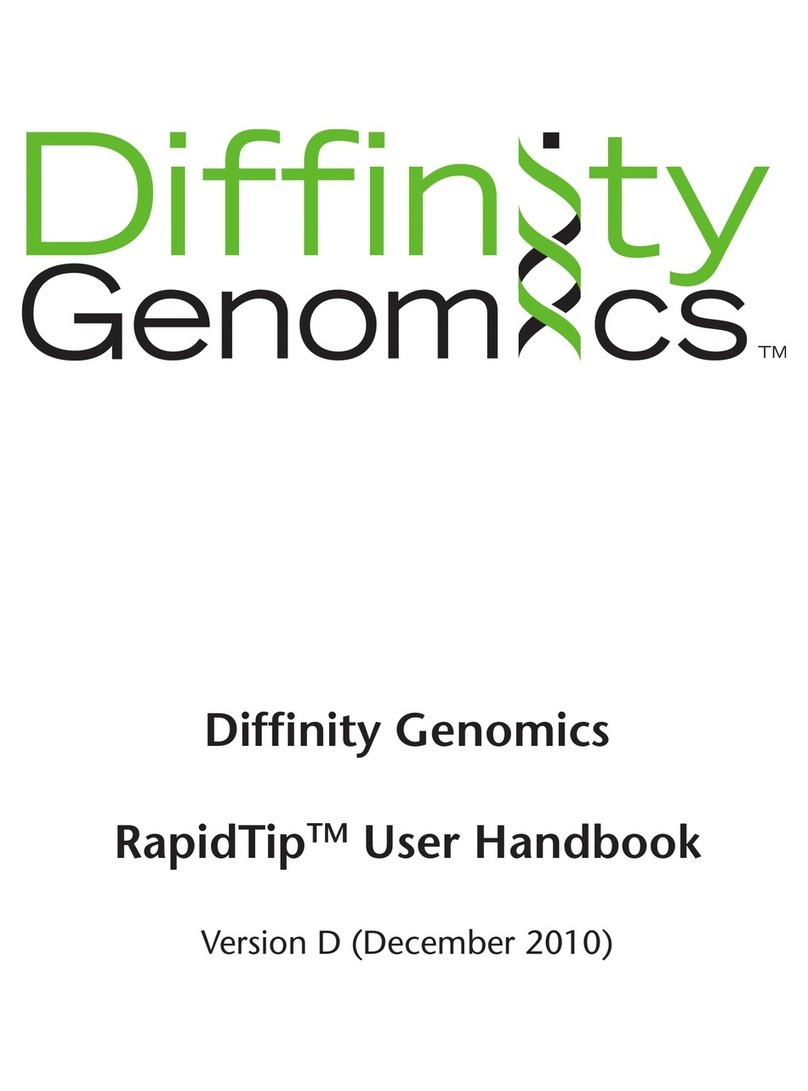 Diffinity Genomics RapidTip Bedienungsanleitung