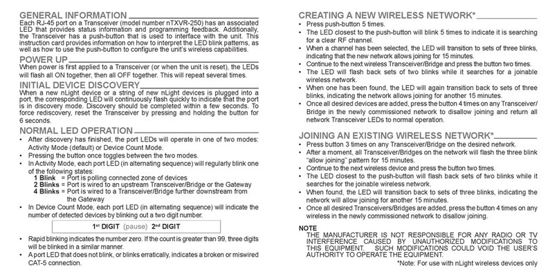 nLight Sensor Switch Bedienungsanleitung