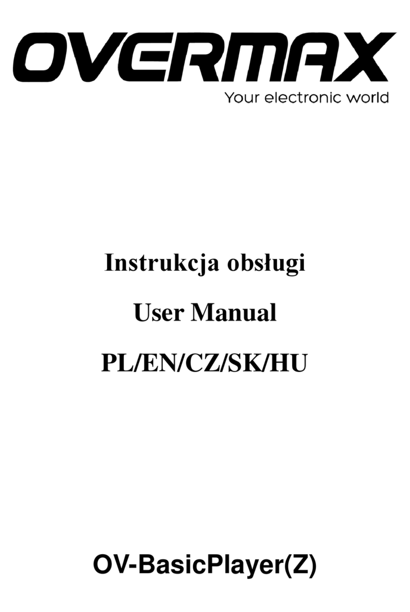Overmax OV-BASICPLAYER Bedienungsanleitung