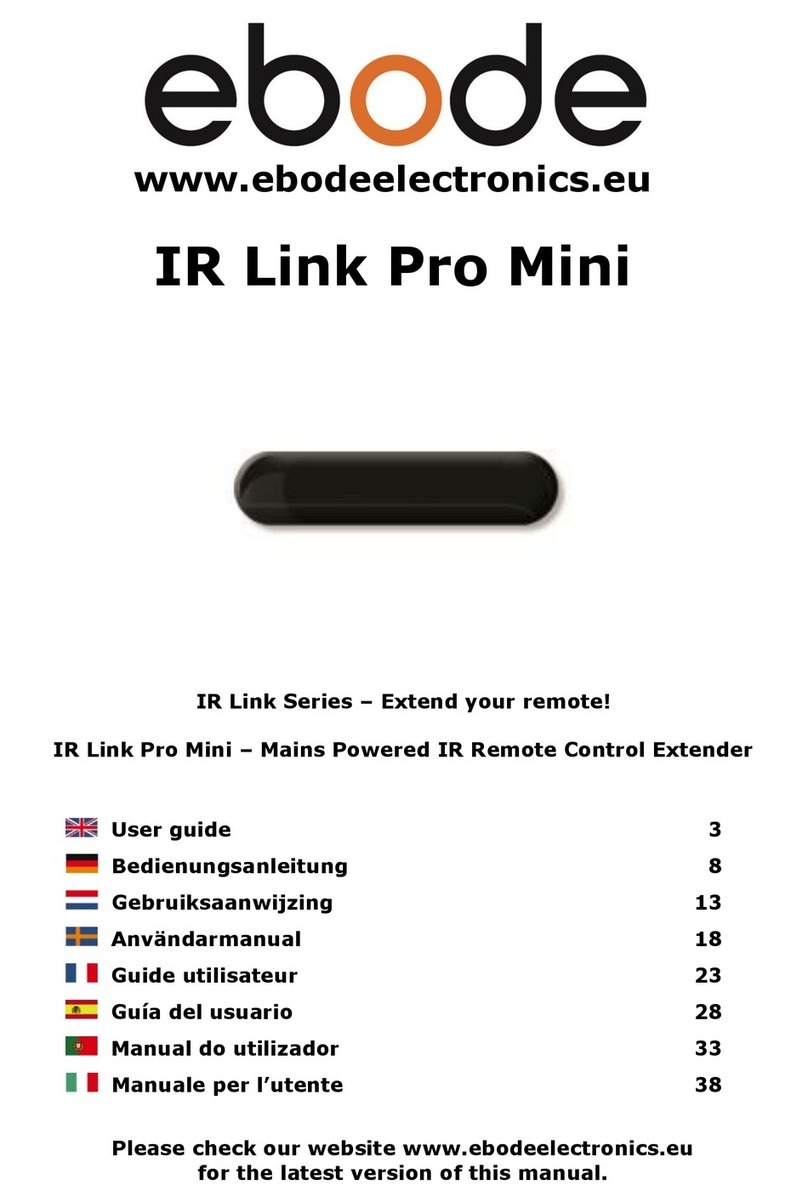Ebode IR Link Pro Mini Bedienungsanleitung