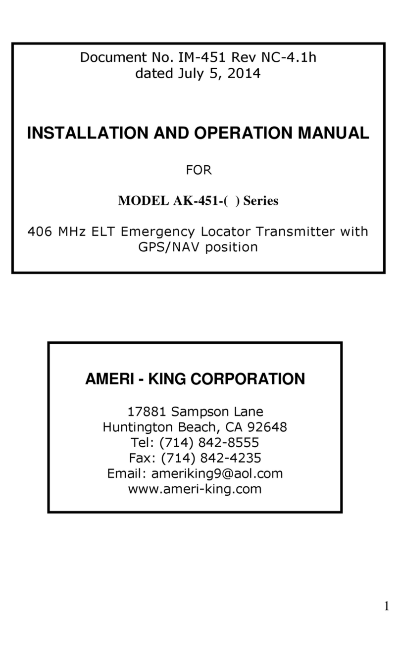 Ameri-King AK-451 Series Bedienungsanleitung