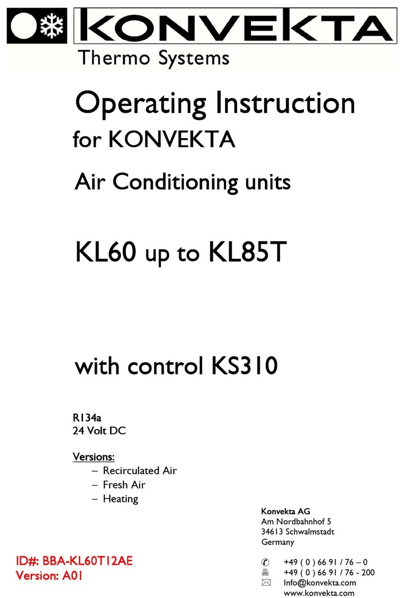 KONVEKTA KL60 Bedienungsanleitung KONVEKTA KL60 Bedienungsanleitung