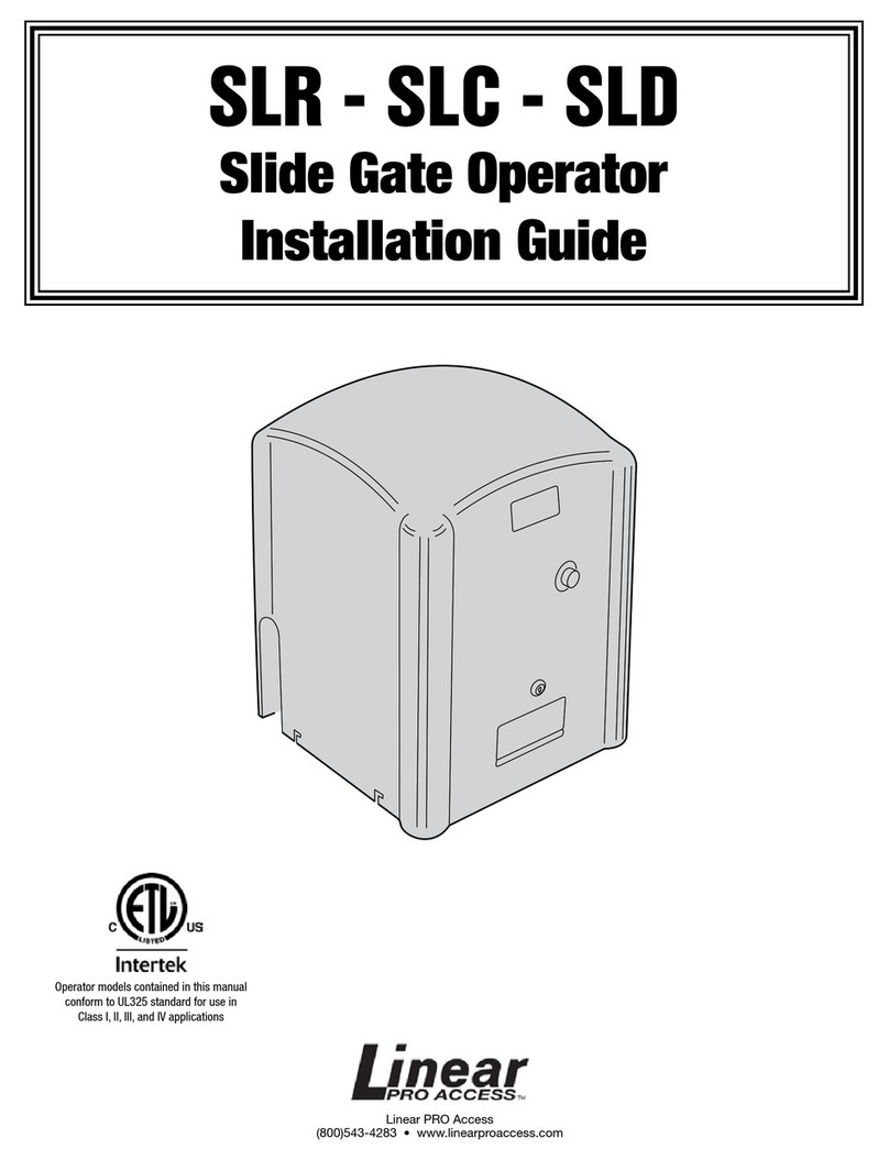 Linear Access SLR Bedienungsanleitung