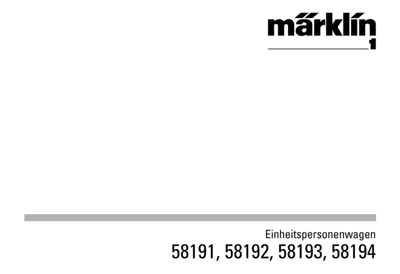 marklin 58191 Bedienungsanleitung