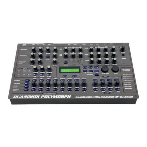 Quasimidi POLYMORPH Bedienungsanleitung