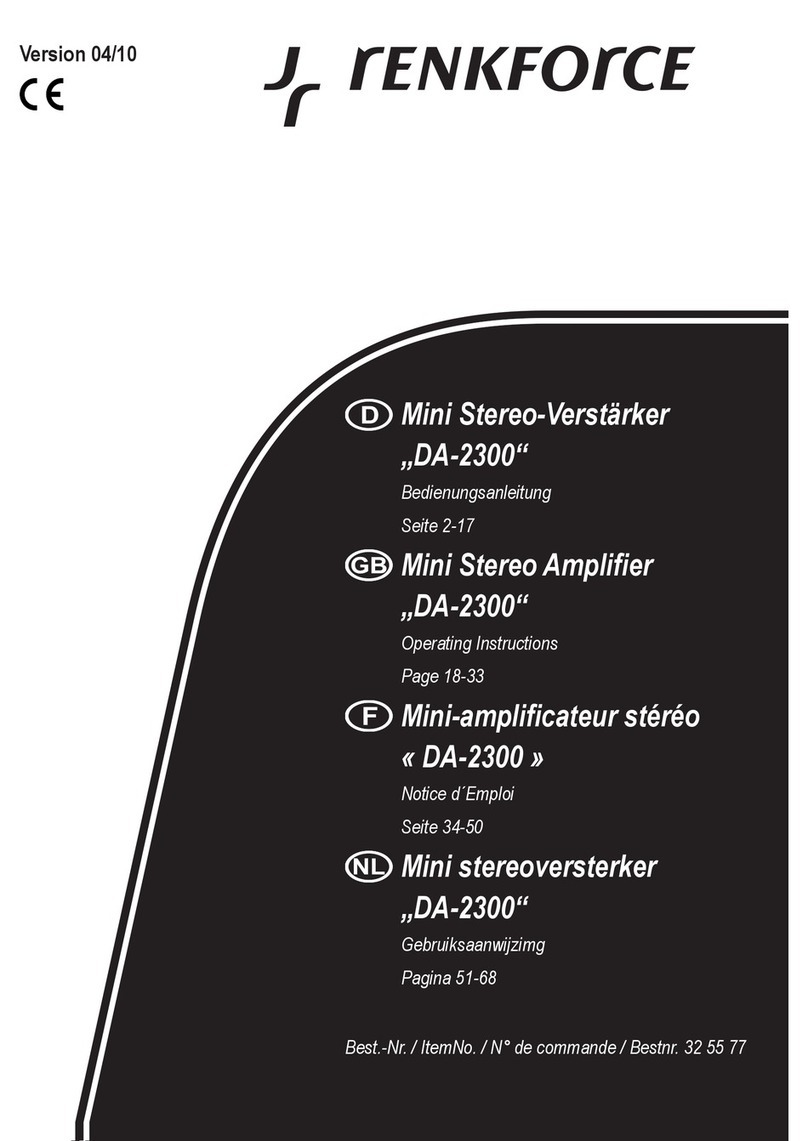 Renkforce DA2300 Bedienungsanleitung
