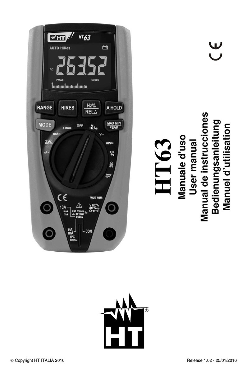 HT 63 Bedienungsanleitung