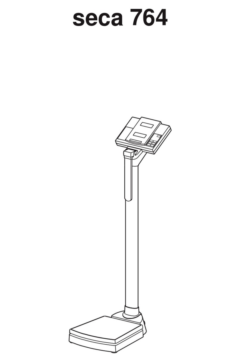 Seca 764 Bedienungsanleitung