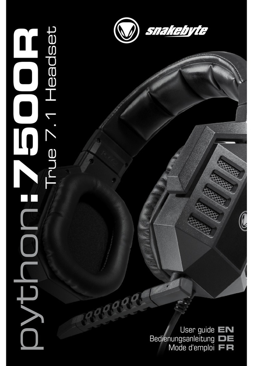 Snakebyte python 7500r Bedienungsanleitung