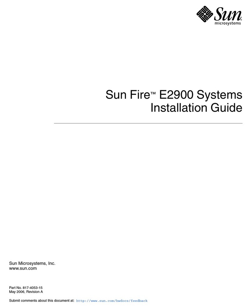 Sun Microsystems Sun Fire E2900 Bedienungsanleitung
