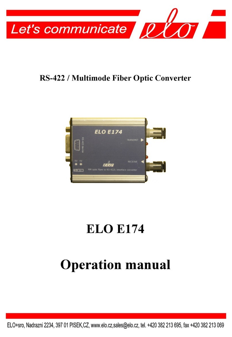 Elo TouchSystems E174 Bedienungsanleitung