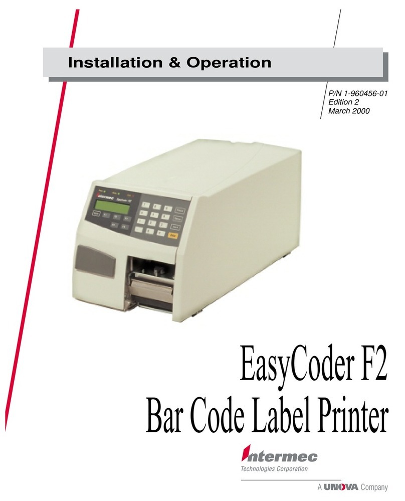Intermec EasyCoder F2 Bedienungsanleitung